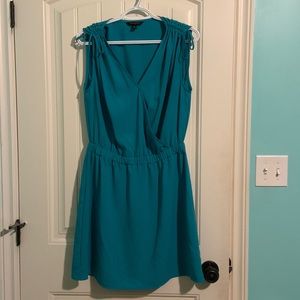 Banana republic teal dress
